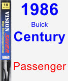 Passenger Wiper Blade for 1986 Buick Century - Vision Saver
