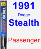 Passenger Wiper Blade for 1991 Dodge Stealth - Vision Saver