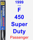 Passenger Wiper Blade for 1999 Ford F-450 Super Duty - Vision Saver