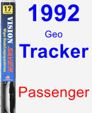 Passenger Wiper Blade for 1992 Geo Tracker - Vision Saver