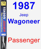 Passenger Wiper Blade for 1987 Jeep Wagoneer - Vision Saver