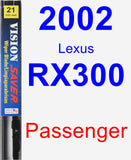 Passenger Wiper Blade for 2002 Lexus RX300 - Vision Saver