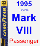Passenger Wiper Blade for 1995 Lincoln Mark VIII - Premium