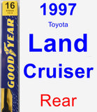 Rear Wiper Blade for 1997 Toyota Land Cruiser - Premium