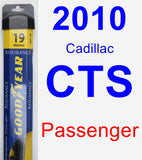 Passenger Wiper Blade for 2010 Cadillac CTS - Assurance