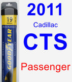 Passenger Wiper Blade for 2011 Cadillac CTS - Assurance