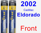 Front Wiper Blade Pack for 2002 Cadillac Eldorado - Assurance