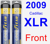 Front Wiper Blade Pack for 2009 Cadillac XLR - Assurance