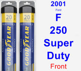 Front Wiper Blade Pack for 2001 Ford F-250 Super Duty - Assurance