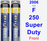 Front Wiper Blade Pack for 2006 Ford F-250 Super Duty - Assurance