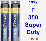 Front Wiper Blade Pack for 1999 Ford F-350 Super Duty - Assurance