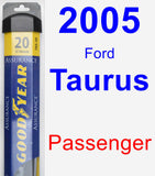 Passenger Wiper Blade for 2005 Ford Taurus - Assurance