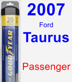 Passenger Wiper Blade for 2007 Ford Taurus - Assurance