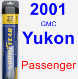 Passenger Wiper Blade for 2001 GMC Yukon - Assurance