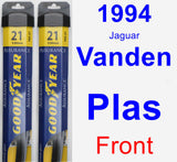 Front Wiper Blade Pack for 1994 Jaguar Vanden Plas - Assurance