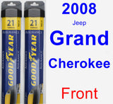 Front Wiper Blade Pack for 2008 Jeep Grand Cherokee - Assurance