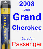 Passenger Wiper Blade for 2008 Jeep Grand Cherokee - Assurance