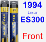 Front Wiper Blade Pack for 1994 Lexus ES300 - Assurance