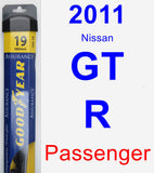 Passenger Wiper Blade for 2011 Nissan GT-R - Assurance