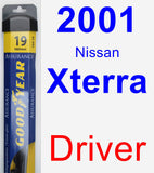 Driver Wiper Blade for 2001 Nissan Xterra - Assurance