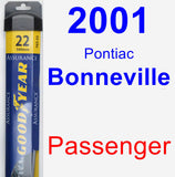 Passenger Wiper Blade for 2001 Pontiac Bonneville - Assurance