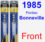 Front Wiper Blade Pack for 1985 Pontiac Bonneville - Assurance