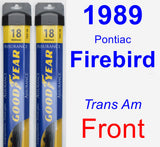 Front Wiper Blade Pack for 1989 Pontiac Firebird - Assurance