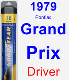 Driver Wiper Blade for 1979 Pontiac Grand Prix - Assurance