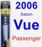 Passenger Wiper Blade for 2006 Saturn Vue - Assurance
