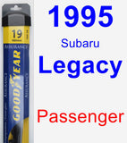 Passenger Wiper Blade for 1995 Subaru Legacy - Assurance