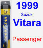 Passenger Wiper Blade for 1999 Suzuki Vitara - Assurance